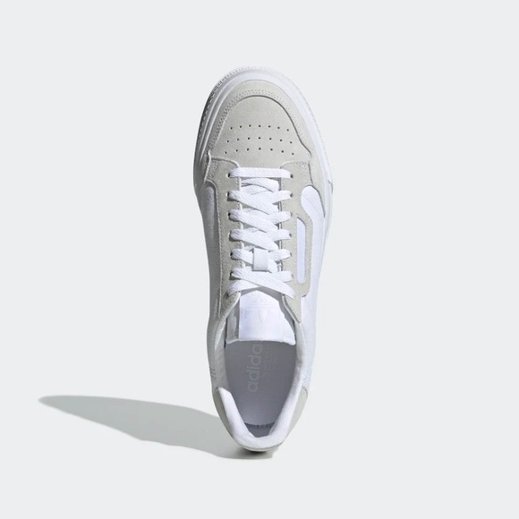adidas Continental Vulc Shoes Cloud White - Picture 4 of 6
